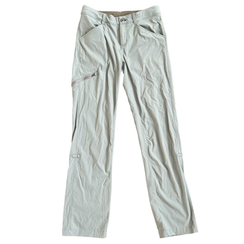 Patagonia – Women's Quandary Khaki  Nylon Hiking Pants Size 4